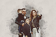Costume Family Watercolor Art, an Action Add-On by MRI STUDIO (Thumbnail 27 of 27)