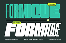 Formique Font Family