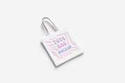 Canvas Tote Bag Mockup, a Product Mockup by MrLetters (Thumbnail 3 of 5)