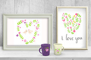 Big floral set, a Decorative Illustration by BerryCaty (Thumbnail 9 of 13)