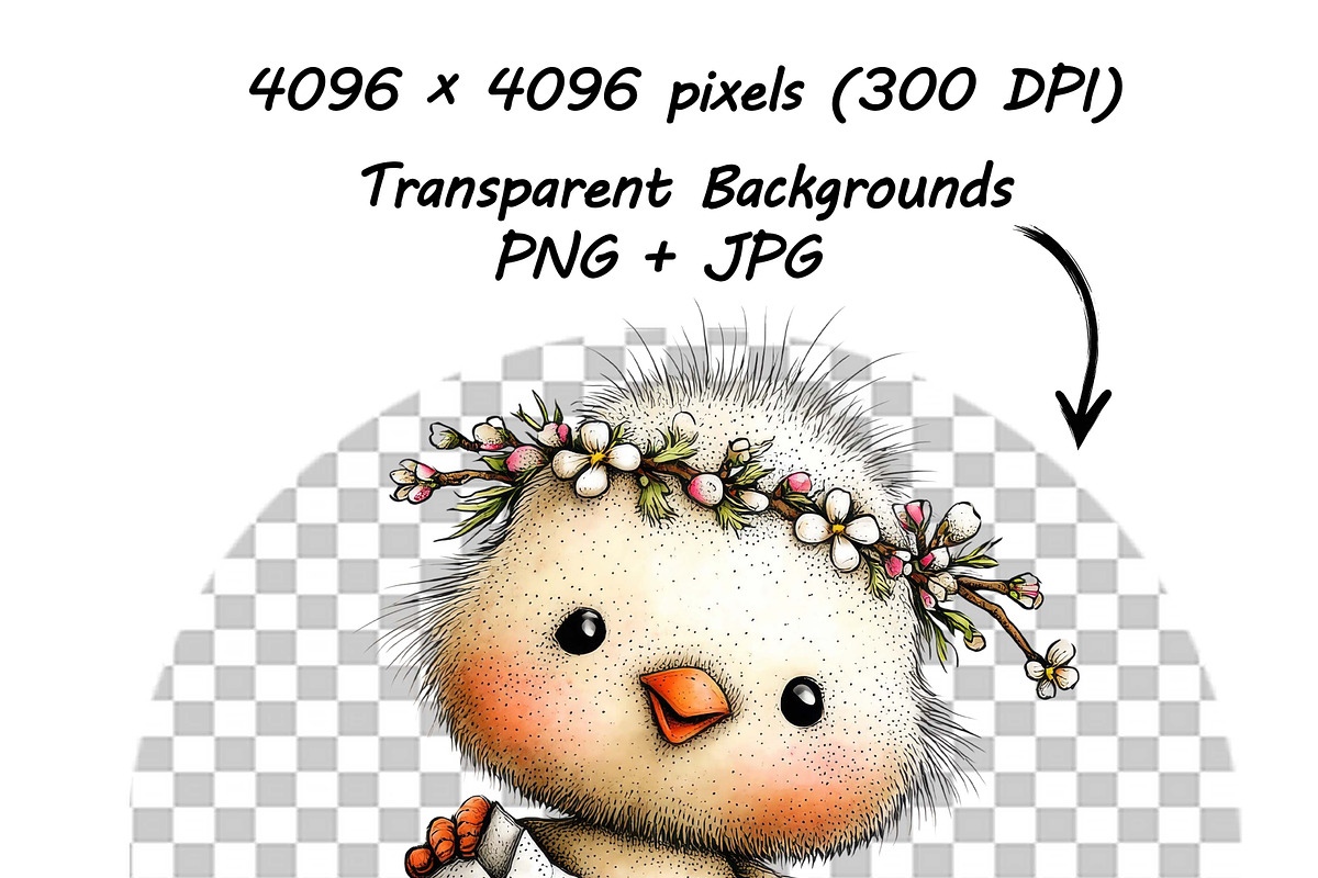 Whimsical Animals Floral Clipart, a Graphic by one-touch (Photo 10 of 18)