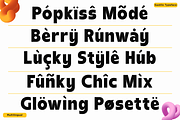 Bold Chunky Sans Font - Gastilo, a Sans Serif Font by Say Studio (Thumbnail 9 of 10)