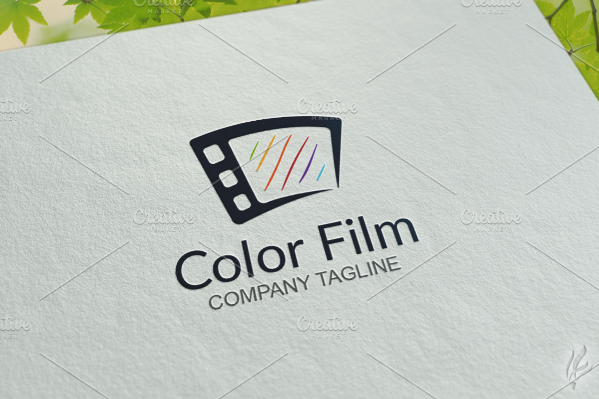 Color Film - Logo Template, a Branding & Logo Template by Twelve.std (Photo 1 of 3)