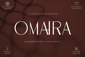 Omaira - Sleek Modern Sans Display
