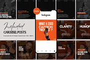 Black & Orange Social Media Template, a Social Media Template by My Template Studio (Thumbnail 12 of 19)