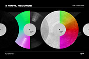 Retro Vinyl Record Mockup, a Product Mockup by FLYERWRK (Thumbnail 6 of 15)