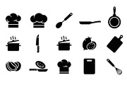 Kitchen Cooking Icon Vector Bundle, an Illustration by jahid234 (Thumbnail 21 of 51)