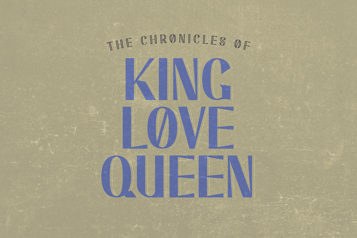 Royal Kingdom - Modern Display, a Sans Serif Font by Morisco (Photo 3 of 9)
