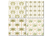 Tropical Palm Tree Seamless Patterns, a Pattern Graphic by wind mill (Thumbnail 3 of 3)