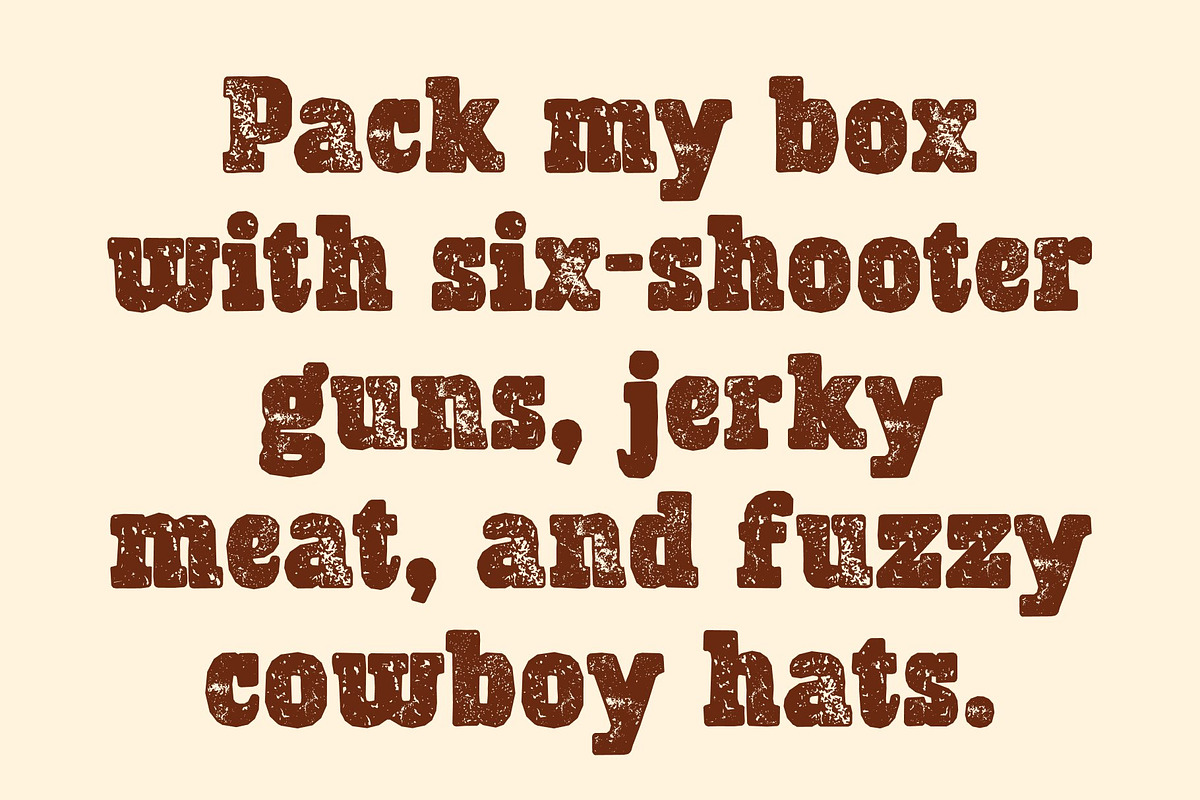 CS Areno Stamp, a Slab Serif Font by Craft Supply Co. (Photo 7 of 8)