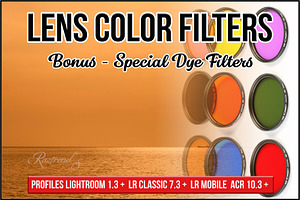 Lens Color Filters & Special Dye