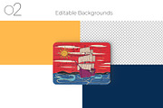Jigsaw Puzzle Board with Box Mockup, a Packaging Mockup by Sheikhadesign (Thumbnail 3 of 12)