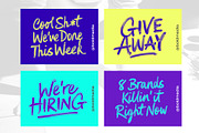 Refill SVG Marker Font Set, a Handwritten Font by Sam Parrett (Thumbnail 4 of 9)