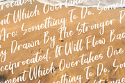Tropical Crystals Bold Calligraphy, a Script Font by stylishtype.co (Thumbnail 9 of 20)