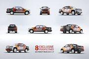 4X4 Pickup Truck Mock-Up, a Product Mockup by Hubzway (Thumbnail 2 of 8)
