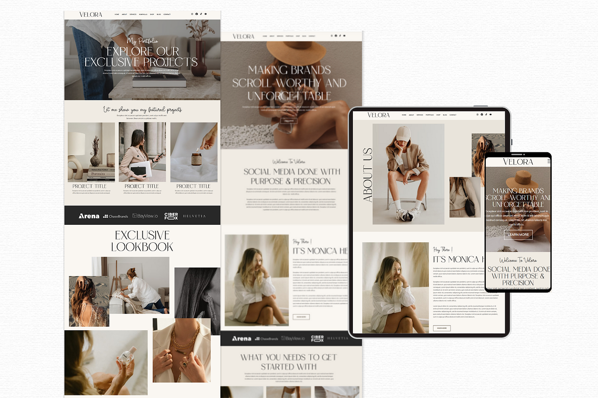 Premium Wix Studio Website Template preview 4