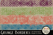 Grunge Border Photoshop Brushes preview 3