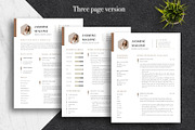 Modern Business CV Template | Canva, a Resume Template by Lux Resume (Thumbnail 3 of 9)