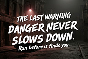 Runster Dread - Raw Intense Font, a Handwritten Font by HypeWorksCo (Thumbnail 8 of 16)