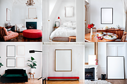 Poster Frame Mockup SET Paris 6 PSD, a Poster Template by SigaSigaMockup (Thumbnail 2 of 4)