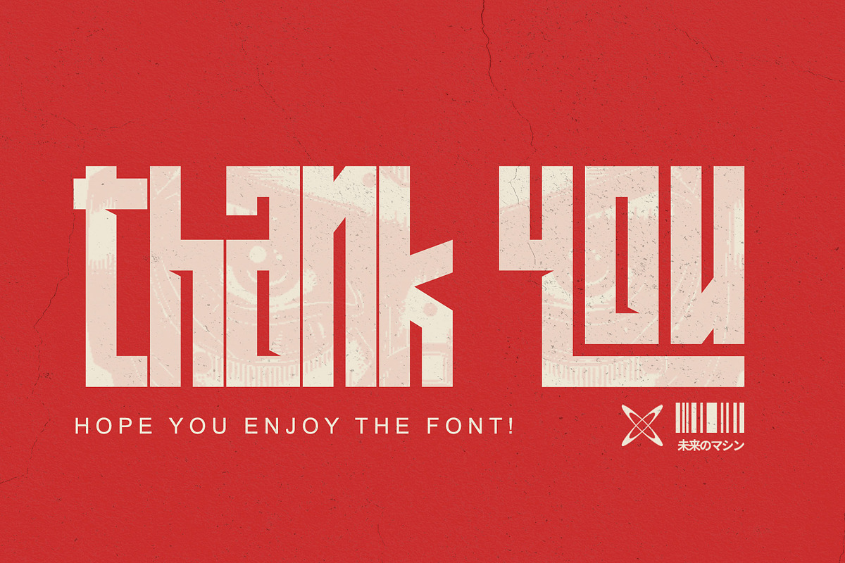 Tormek - Industrial Display Font, a Sans Serif Font by Letterara (Photo 14 of 14)