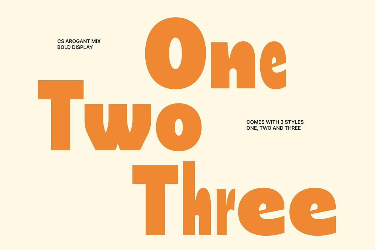 CS Arogant Mix, a Sans Serif Font by Craft Supply Co. (Photo 2 of 8)
