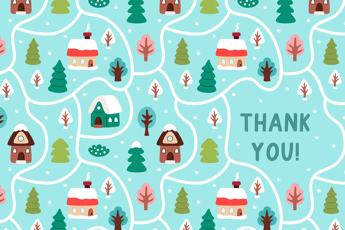 Christmas village map creator, a Seasonal Illustration by Lexi Claus (Photo 12 of 12)