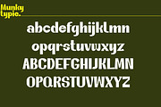 MunkyTypie - Modern Sans Serif Font, a Serif Font by Sanskertype Studio (Thumbnail 5 of 9)