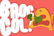 Eatboy - Fun Display Font, a Font by figuree studio (Thumbnail 7 of 8)