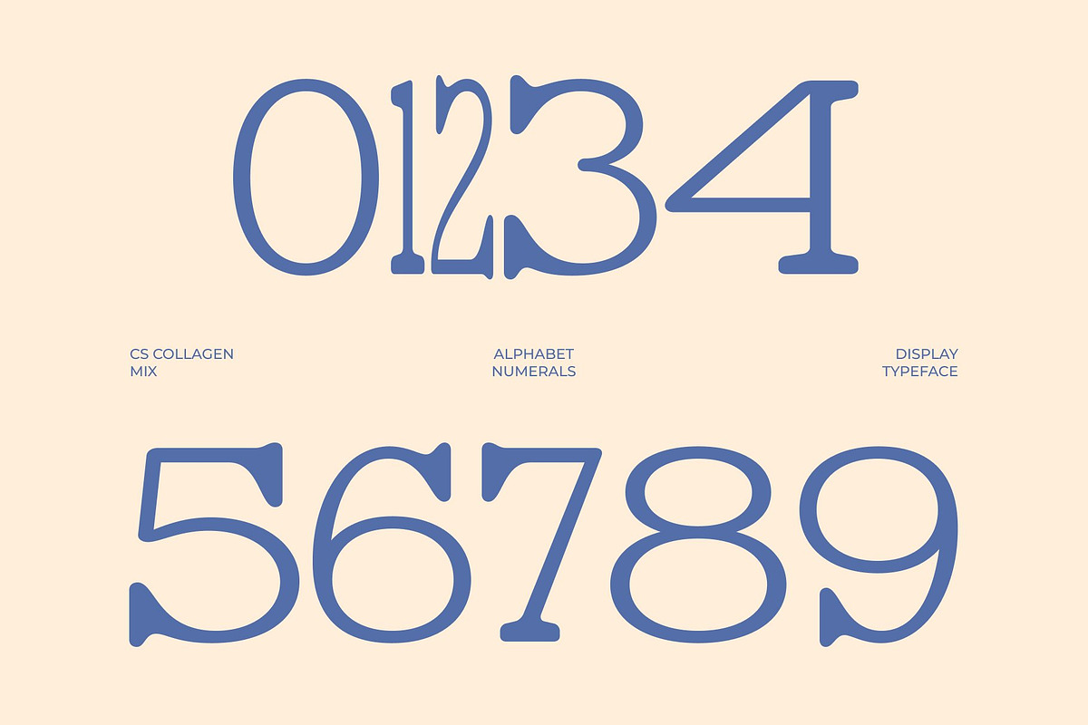 CS Collagen Mix, a Serif Font by Craft Supply Co. (Photo 6 of 8)