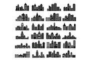 A vector landscape of buildings, an Object Graphic by AlexZeL (Thumbnail 1 of 5)