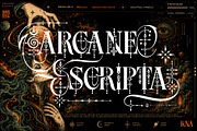 Boho Ether Typeface, a Serif Font by alit design (Thumbnail 3 of 20)