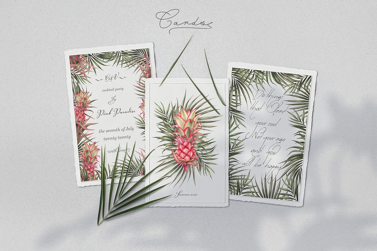Pink Tropical Seamless Pattern, a Pattern Graphic by Bigio Designs (Photo 6 of 8)