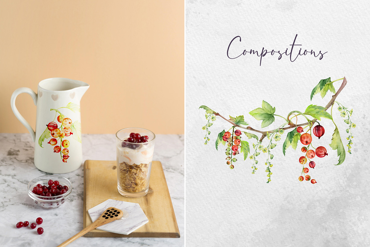 Currant blossom, a Decorative Illustration by MsFlaffy (Photo 2 of 9)