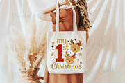 My First Christmas, Girly Christmas, an Illustration by OK Design (Thumbnail 2 of 4)
