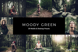 20 Moody Green LR Presets