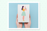 Happy pregnancy and motherhood, a Decorative Illustration by My May Art (Thumbnail 11 of 18)