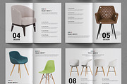 Chair Furniture Catalog Layout, a Brochure Template by ContestDesign (Thumbnail 3 of 3)