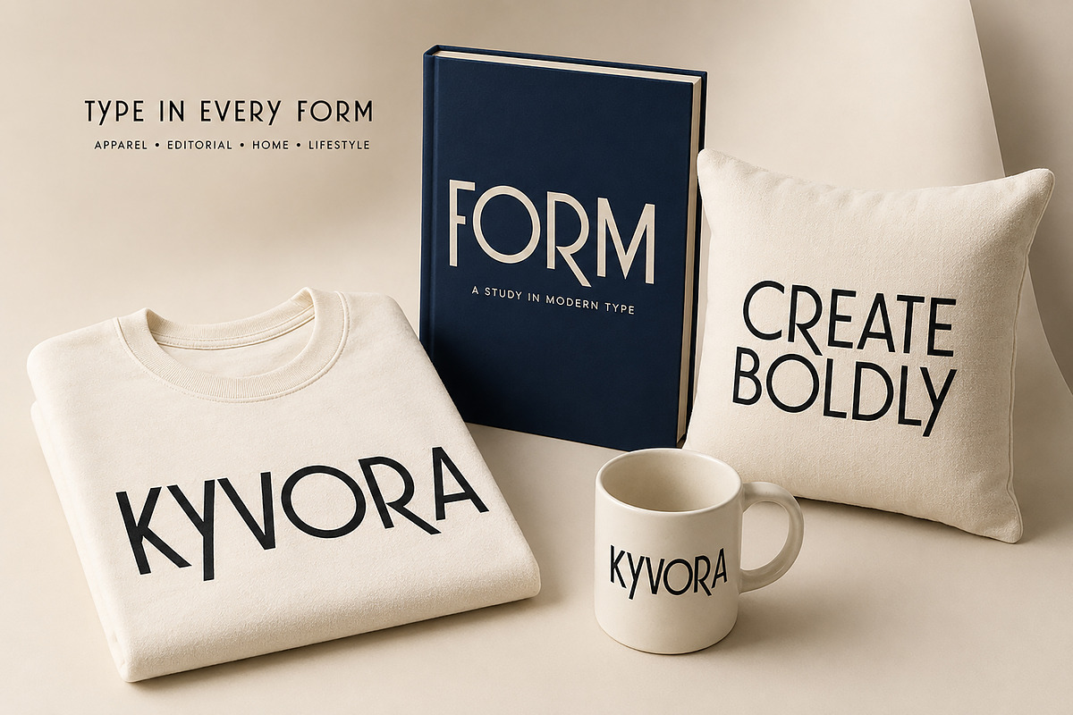 Kyvora – Modern Display Font, a Serif Font by Wow Magic (Photo 2 of 6)