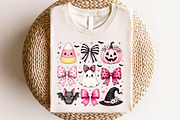 Cute Coquette Halloween Ghost PNG, a Seasonal Illustration by CraftArtStudio (Thumbnail 4 of 4)