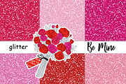 Be Mine Glitter, a Texture Graphic by GlamArtZhanna (Thumbnail 2 of 3)