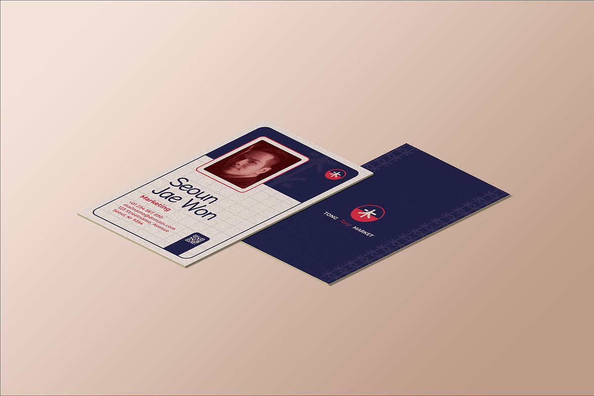 Markers - ID Card, a Print Template by Fannan Studio (Photo 2 of 3)