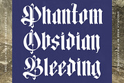 Mooltens Modern Blackletter Font, a Blackletter Font by timelesstype.co (Thumbnail 17 of 20)