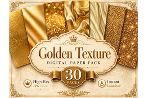 Premium Gold Foil Texture Pack
