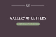 Millefiori Decorative Font, a Handwritten Font by Graphic Spirit (Thumbnail 8 of 8)