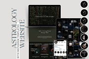 Astrology Website Witchy Instagram, a Squarespace Template by Story Native (Thumbnail 1 of 15)
