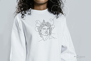 Minimalist Line Art Boho doodles 149, an Illustration by Drawberx (Thumbnail 16 of 16)