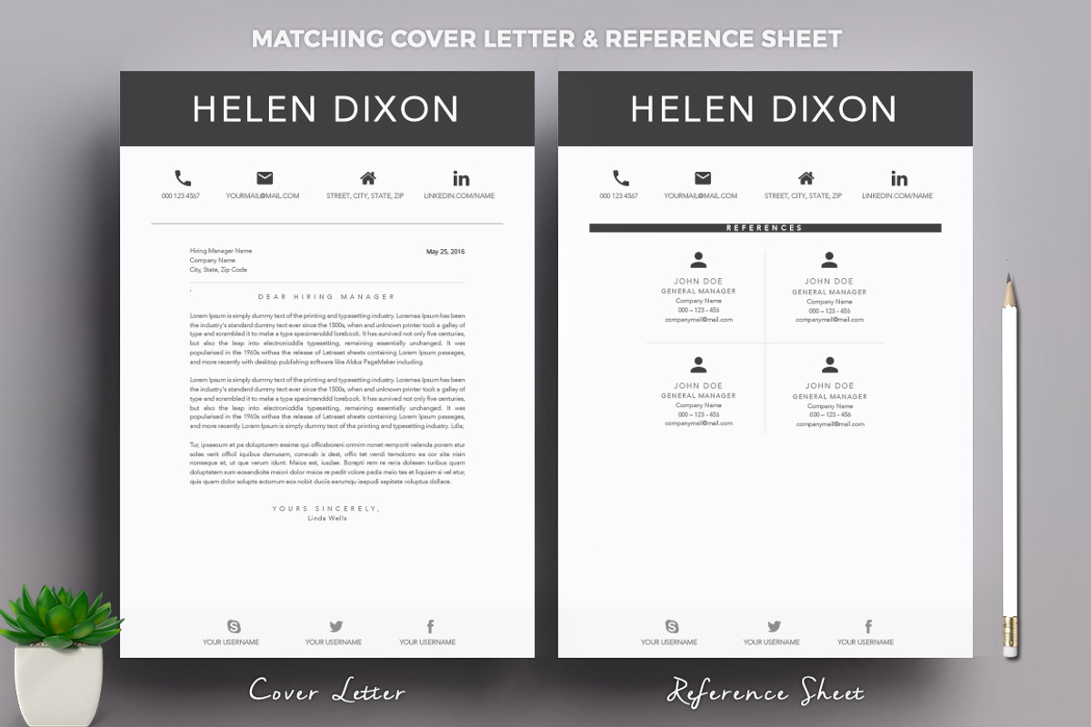 Professional Resume/CV Template, a Resume Template by A1RESUME (Photo 4 of 6)