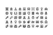 50 Cosy Academia Icons, an Icon by Side Project (Thumbnail 2 of 7)