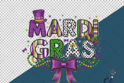 Glitter Mardi Gras Png Coquette Bow, an Illustration by Creative Art (Thumbnail 6 of 6)